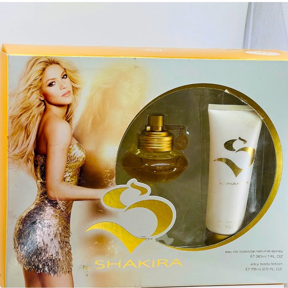 Shakira for Women SET: EDT Perfume Spray 1.0 oz.+ Body Lotion 2.5 oz like New